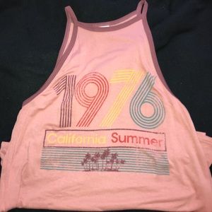super cute high neck tank top